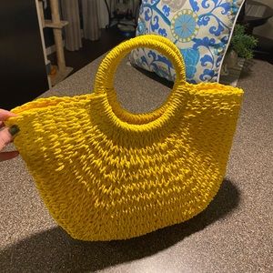 🌿 Grossi Straw Bag